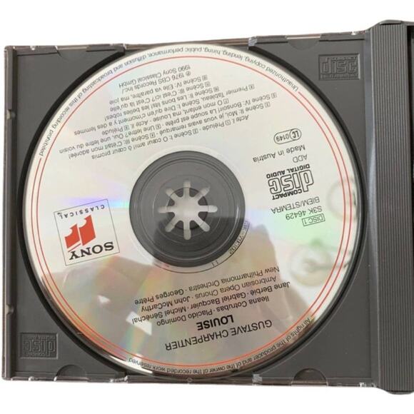 Charpentier: Louise/Prêtre, Cotrubas, Domingo - 3 CD Box Set MINT 1990 Sony Clas - Picture 9 of 10
